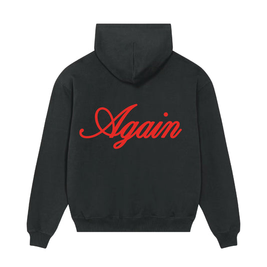 Again Hoodie - Black