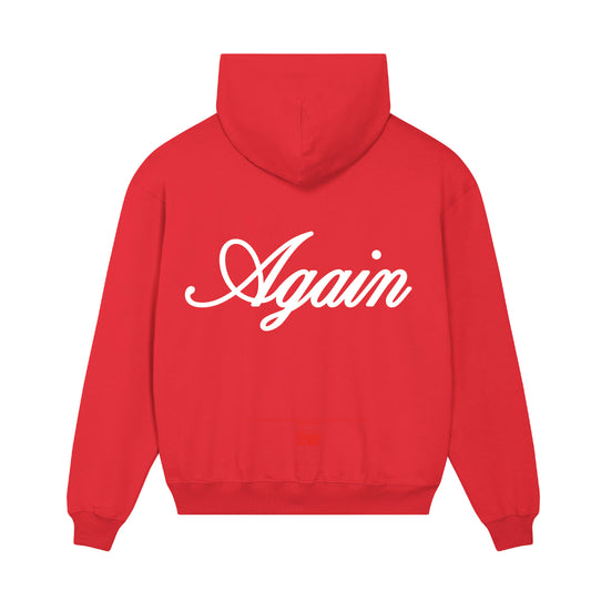 Again Hoodie - Red