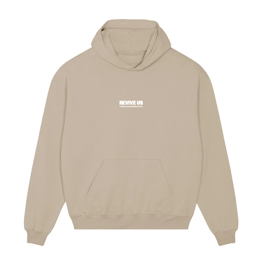 Again Hoodie - Sand